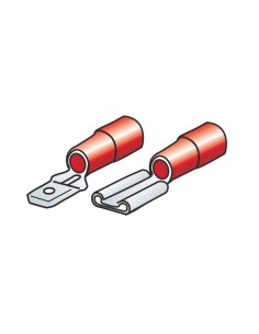 KIT 40 CAPICORDA PIATTI ROSSO I 45051 LAMPA