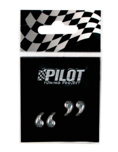 3D Letters Type-1 (18 mm) - “”