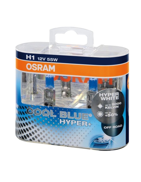 CP.LAMPADE H1 12V 55W COOL BLUE HYPER+ P14,5S