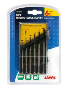 SET 6 MICROCACCIAVITI PRECIS. 65993 LAMPA 2