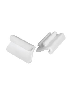 Set 20 clips centrali - Bianco