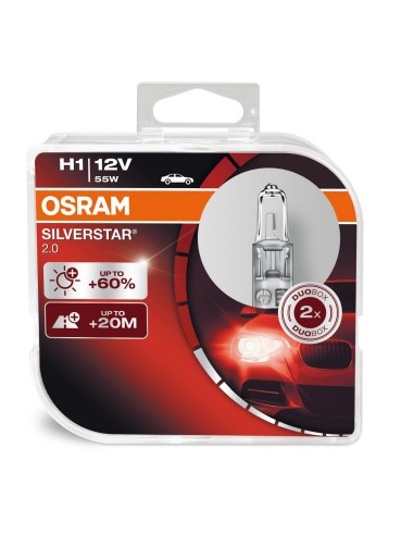 CP. LAMPADE H1 12V55W SILVERS TAR 2.0 P14,5S BOX