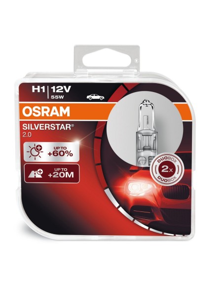 CP. LAMPADE H1 12V55W SILVERS TAR 2.0 P14,5S BOX