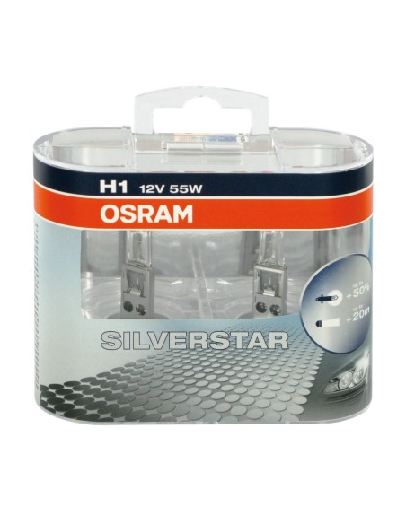 CP.LAMPADE H1 12V 55W SILVER STAR P14,5S BOX