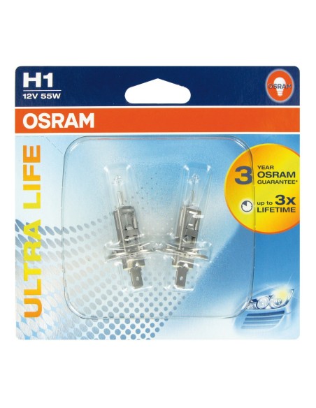 CP.LAMPADE H1 12V 55W ULTRA LIFE P14,5S BLISTER