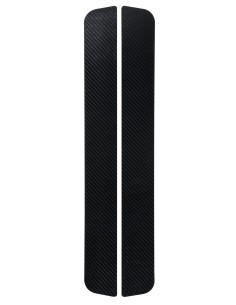 Carbon-Look, profili battitacco portiera adesivi - 480x55 mm