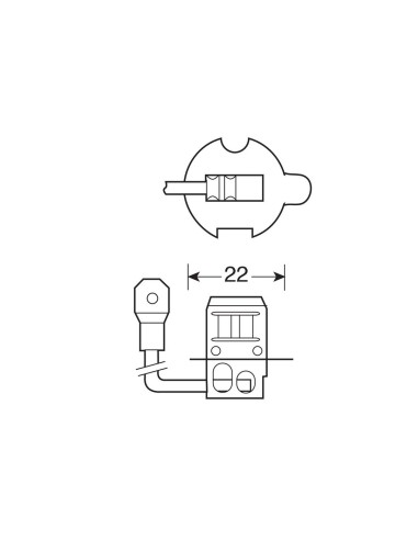 LAMPADINA H3 12V 100W OFF-ROAD SUPER BRIGHT PKY22S