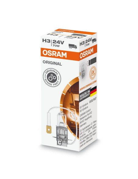 LAMPADINA H3 24V 70W ORIGINAL LINE PK22S SCATOLA