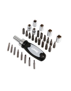 Set cacciavite con inserti e bussole, 30 pz