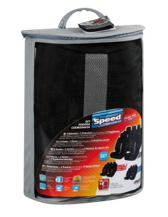 SET FODERE SPEED BLACK AND GREY 2