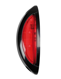 FANALINO DI INGOMBRO BIANCO/ROSSO A LED 9/32 VOLT 2