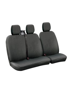 SET COPRISEDILI FODERA FURGONE 2 DOTS NERO+GRIGIO 54792 LAMPA