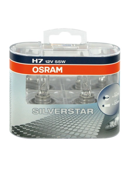 CP.LAMPADE H7 12V 55W SILVER STAR PX26D BOX