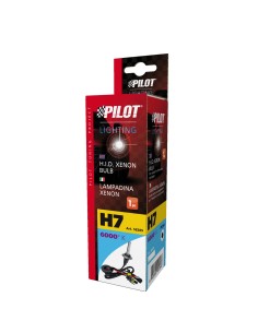 12/24V Lampadina HID Xenon 6.000K - H7 - 1 pz  - Scatola 2