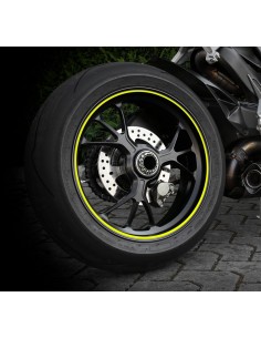 WHEEL STRIPE GIALLO FLUO CON APPLICATORE 7MM X 6 2