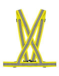 BRETELLE RIFLETTENTI GIALLE X-BELT (EN CE13356:2 2