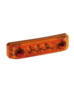 Luce ingombro - 4 Led - 24V - Arancio