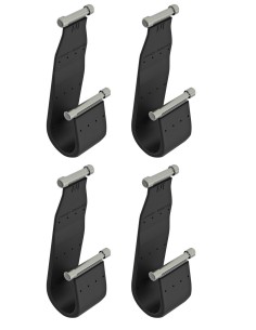 KIT CINGHIETTI 'F1' L175 PER BARRE PORTATUTTO SNAP N21401 LAMPA