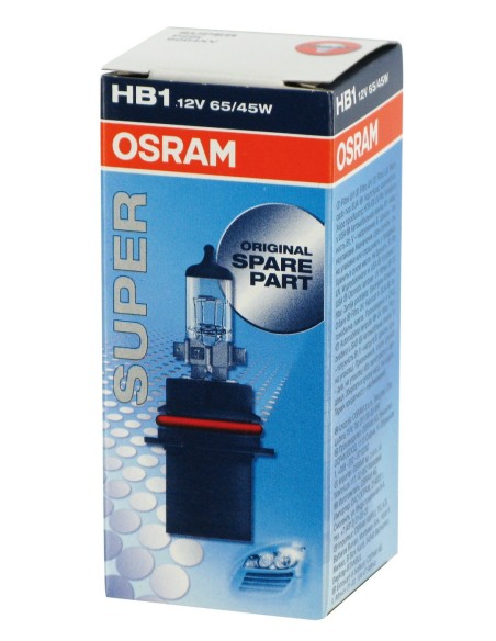 LAMPADINA HB1 12V 65/45W SUPER P29T SCATOLA