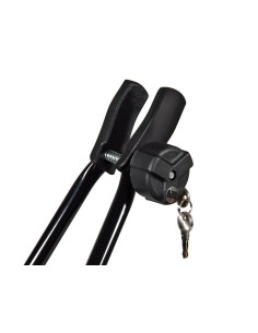 Bike-One, porta bicicletta in acciaio - Nero 2