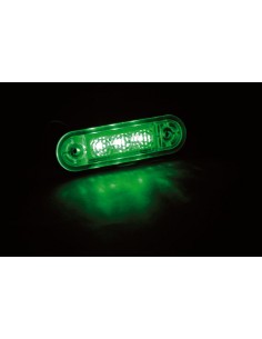 LUCE DA INCASSO A 3 LED SMD VERDEV-3 2