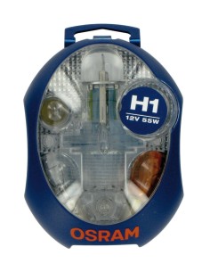 KIT LAMPADE H1 12V 6 LAMPADE 3 FUSIBILI