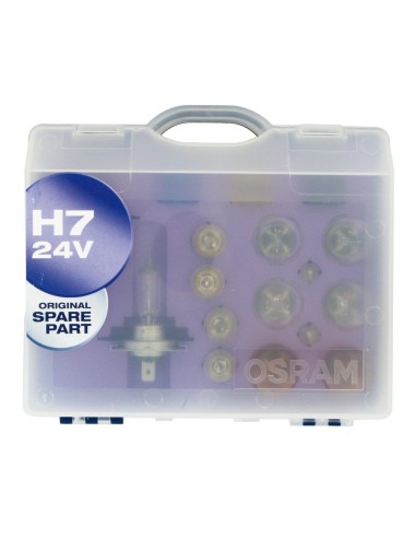 KIT LAMPADE H7 24V 8 LAMPADE 3 FUSIBILI