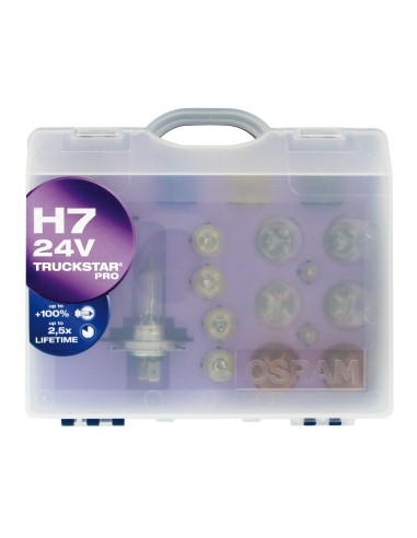 KIT LAMPADE H7 24V TRUCKSTAR PRO 8 LAMPADE 3 FUSIB