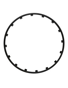 SET 4 PROTEZIONI CERCHI RIM RINGZ 15-- NERO-