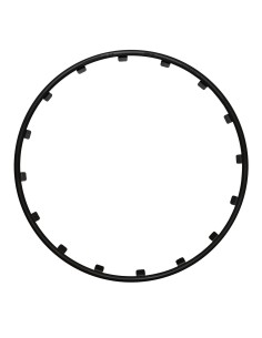 SET 4 PROTEZIONI CERCHI RIM RINGZ 18-- NERO-