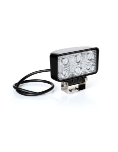 WL-2, faro ausiliario a 6 Led - 12/24V - Bianco