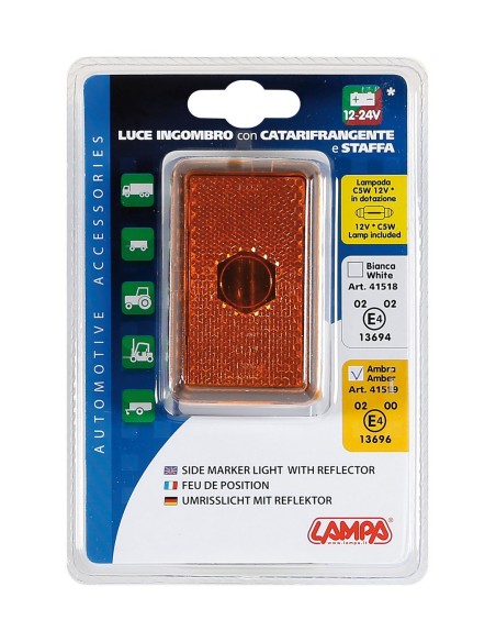 LUCE INGOMBRO AMBRA CON CATARIFRANGENTE