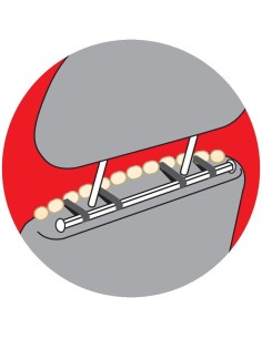 -COPRISEDILE SCHIENALE --SAMURAI--IN LEGNO ANTRACI 2