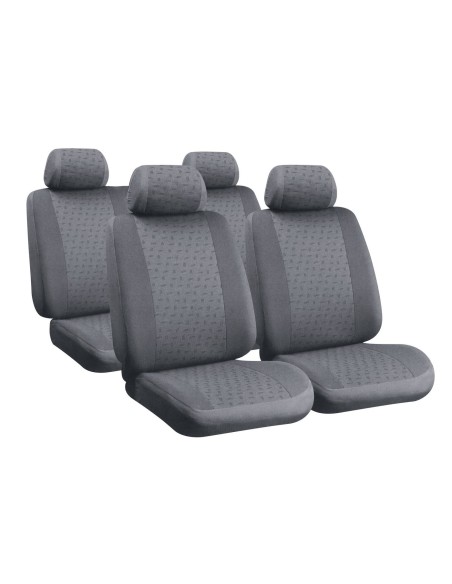 -SET COPRISEDILI FODERA --GLAMUR-BASIC-- GRIGIO-