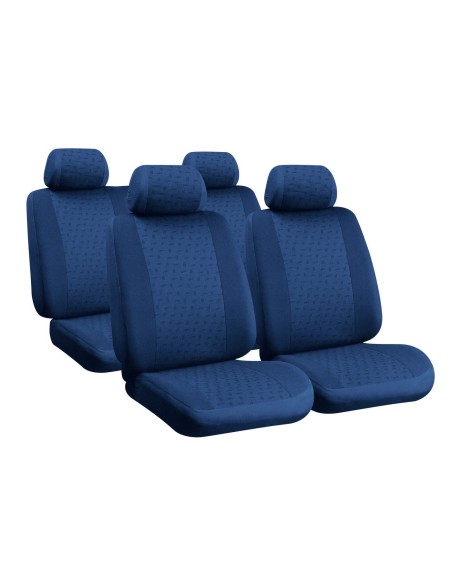 -SET COPRISEDILI FODERA --GLAMUR-BASIC-- BLU SCUR