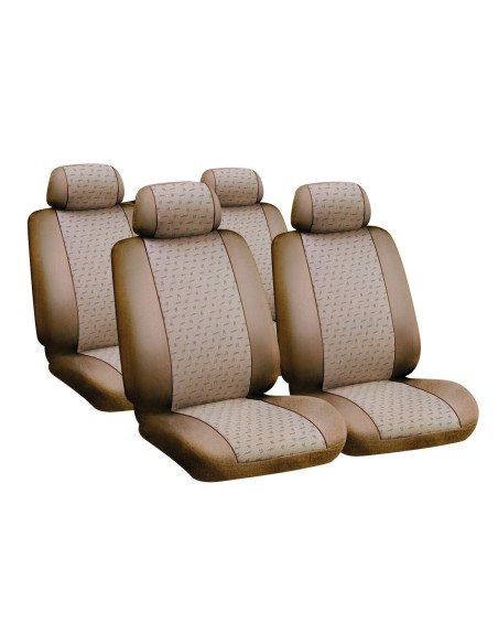 -SET COPRISEDILI FODERA --GLAMUR-BASIC-- BEIGE-