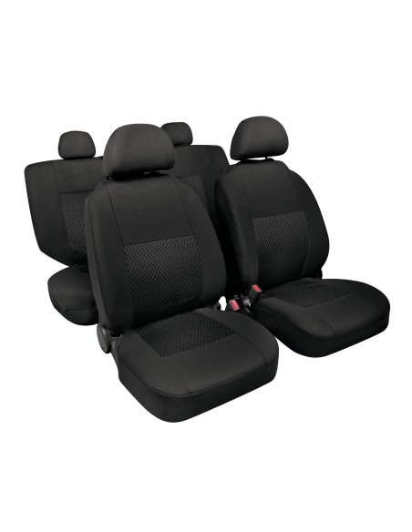 -SET COPRISEDILI FODERA --LINEAR--NERO-