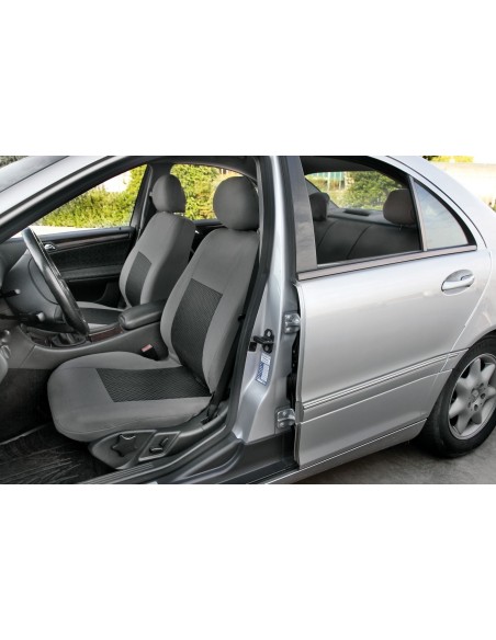 -SET COPRISEDILI FODERA --LINEAR--NERO-