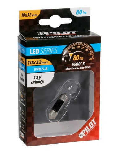 -LAMPADINA SILURO--HYPER-LED-- 10X31MM. 2SMD (6CHI