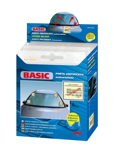 -PORTA-ASSICURAZIONE --BASIC-- ADESIVO-