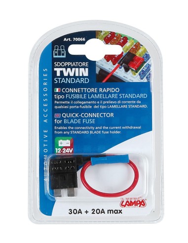 CAVETTO CONNESSIONE FUSIBILE LAMELLARE