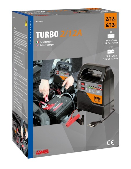 -CARICABATTERIA--TURBO 12-- ROHS-