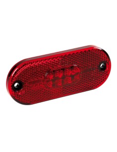 -LUCE INGOMBRO--PR9--5LED 24V ROSSA-