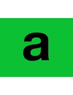 -LETTERA ADESIVA--A--500X400MM MERCE AGRICOLA-