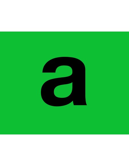 -LETTERA ADESIVA--A--500X400MM MERCE AGRICOLA-