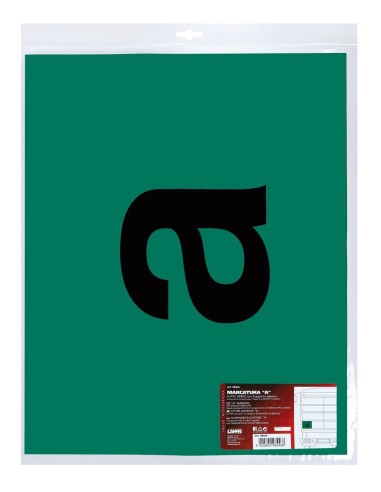 -LETTERA ADESIVA--A--500X400MM MERCE AGRICOLA-