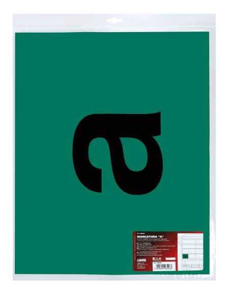 -LETTERA ADESIVA--A--500X400MM MERCE AGRICOLA-