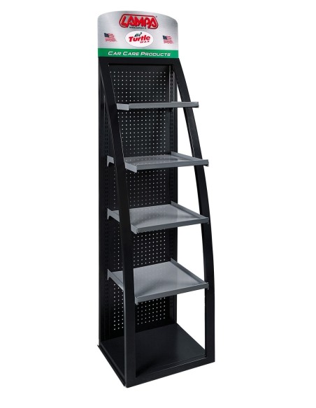 ESPOSITORE -TURTLE WAX- PER SCAFFALE AD ARCO