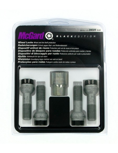 BULLONI ANTIF.MCGARD M14X1,5 BLACK EDITION