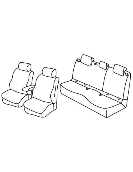 FOD.SUPERIOR NER/GRIG SU ORD. AUDI A1 SPORTBACK 5P